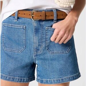 J. Crew Blue Jean Sailor Shorts size 28